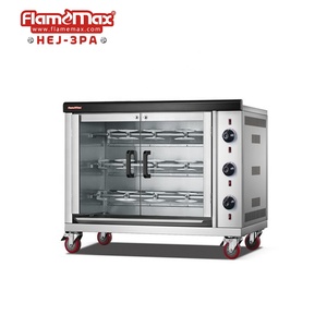 Girarrosto Elettrico a <span class=keywords><strong>3</strong></span> Spiedi per Cucina, Griglia BBQ, Forno per Pollo in Vendita - Product Image 2