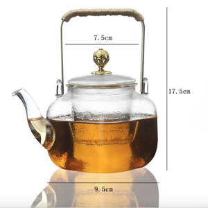 Martello opere in vetro borosilicato tè bollitore artistico <span class=keywords><strong>caffè</strong></span> e tè - Product Image 1