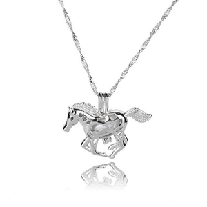 D'acqua dolce naturale <span class=keywords><strong>ostrica</strong></span> <span class=keywords><strong>perla</strong></span> fai da te <span class=keywords><strong>collana</strong></span> del pendente della gabbia in azioni - Product Image 4
