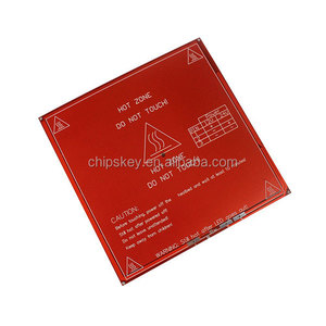Reprap PCB 3D Printer Heatbed MK2A chaleur chambres plaque chauffante pendant Prusa Mendel & - Product Image 2