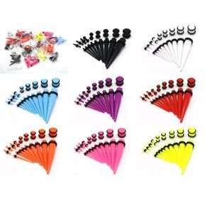 الصلبة لون الأشعة فوق البنفسجية الاكريليك سدادات الأذن ثقب - Product Image 6