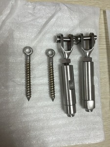 درابزين كابلات للسلالم الخارجية من لويز، شداد كابلات من الفولاذ المقاوم للصدأ 316 - Product Image 4