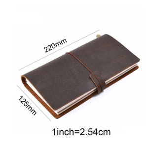 Hardcover Luxury Waterproof Cowhide Leather 120Gsm <strong>Stone</strong> <strong>Paper</strong> <strong>Notebook</strong> - Product Image 2
