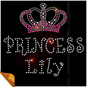 costumbre barato al por mayor princesa corona de hierro de rhinestone revisión - Product Image 1