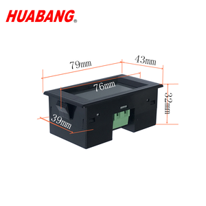 D69-120 Vôn kế với màu xanh lá cây/Màu xanh Backlit và Cover quay lại AC 80-500V LCD hiển thị kỹ thuật số điện áp Meter - Product Image 5