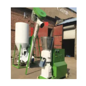 1000kg/h Small Animal Feed Pellet Production Line For Small Plant