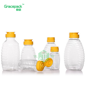 Chai mật ong nhựa 460g không BPA, nắp van silicon, bán buôn, trong suốt, có thể bóp ngược, dễ sử dụng - Product Image 2