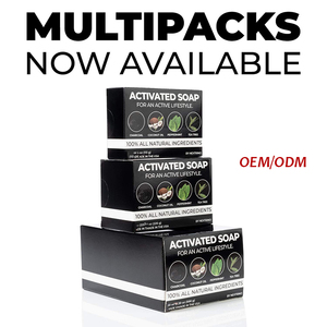 Natural Organic Peppermind Activated Charcoal <strong>Tea</strong> <strong>Tree</strong> Bath Black <strong>Soap</strong> - Product Image 5