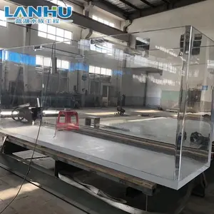 투명 대형 투명 Lucite 사각형 아크릴 물고기 탱크 수족관 판매