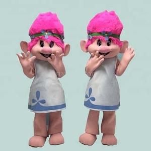 Funtoys CE personnage de dessin animé Trolls pavot de mascotte costume - Product Image 1