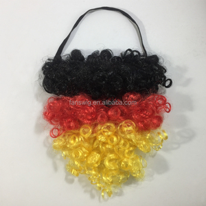 Accessori per tifosi di calcio germania bandiera colore baffi tifosi di calcio barba - Product Image 1