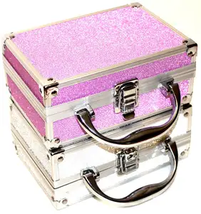 Brand New Aluminum Frame Travel Cosmetic Makeup Suitcase