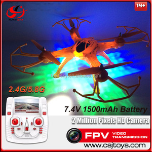 Lo nuevo satisfacer standar de la ue y ee.uu. digital Transmisión de gran control remoto helicoptero drone con fpv monitor - Product Image 1