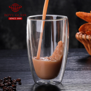 <span class=keywords><strong>Espresso</strong></span> Latte đôi tường ly thủy tinh cách nhiệt ly rượu vang ly kích thước khác nhau thủy tinh borosilicate cốc cà phê - Product Image 5