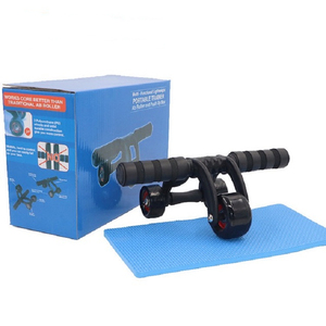 2019 equipo de gimnasio <span class=keywords><strong>en</strong></span> <span class=keywords><strong>casa</strong></span> de 3 ruedas Ab rodillo de la rueda para la formación básica y ejercicio Abdominal - Product Image 6
