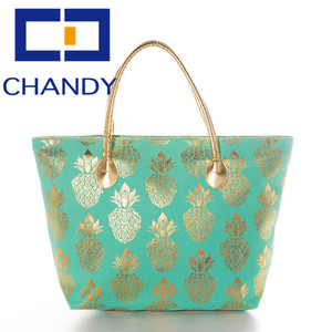 Commercio all'ingrosso di Grandi Dimensioni Metallic Gold Ananas Stampa Tote Bag <span class=keywords><strong>borsa</strong></span> di Tela <span class=keywords><strong>Borsa</strong></span> Da Spiaggia Ananas <span class=keywords><strong>borsa</strong></span> Da Spiaggia A <span class=keywords><strong>Tracolla</strong></span> - Product Image 4