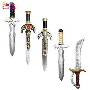 Couteaux de Pirate en plastique, 1 pièce, accessoire de fête d'halloween, poignard, Costume <span class=keywords><strong>Viking</strong></span> - Product Image 1
