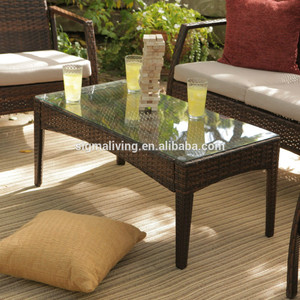 2015 nueva llegada de tejido al aire libre muebles de mimbre al aire libre - Product Image 4