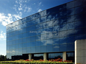 Các cong bên ngoài Glass Curtain Wall hệ thống để bán - Product Image 4