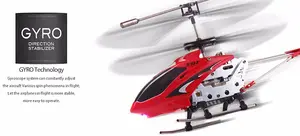 HOSHI-helicóptero de juguete Syma S107G teledirigido, helicóptero de aleación con giroscopio