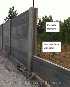 Moldes para pré-moldados de concreto esgrima h feixe máquina de coluna/pilar cerca base de molde