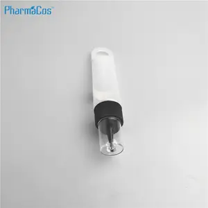 30 ml cosmétique En Plastique Ovale Adhésif Colle Tube D'emballage aiguille pointe claire tube de colle avec trou