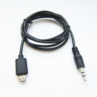 Benutzer definierter 3,5-mm-Stereo-Buchsenstecker an Micro-B 5P-USB-Audioadapterkabel