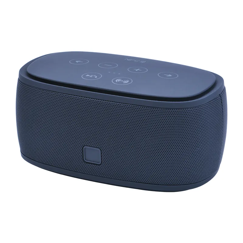 Dual Link Kontrol Sentuh TTS NFC Portabel Wireless Mini Bluetooth Stereo Speaker Dengan Fungsi Kartu Memori