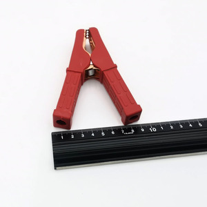 Pinces crocodiles plaquées cuivre 100 A pour <span class=keywords><strong>chargeur</strong></span> de <span class=keywords><strong>batterie</strong></span>, robustes - Product Image 4