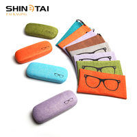 Pochette pour lunettes et lunettes de soleil, différents façons de sceller les enveloppes, en lin