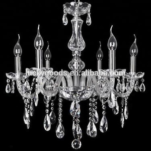 LSJ110 di lusso evento di nozze soffitto di lusso luci sospese 8 braccia moderno <span class=keywords><strong>lampadario</strong></span> di cristallo per hotel - Product Image 5
