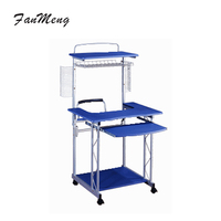 Table d'ordinateur en contreplaqué, design et pour laboratoire informatique