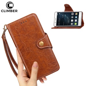 Nuevo de lujo teléfono móvil cartera cubierta para <span class=keywords><strong>Huawei</strong></span> honor 6x7 8 9 P8 P9 <span class=keywords><strong>P10</strong></span> Lite <span class=keywords><strong>plus</strong></span> caso magnético del cuero del tirón - Product Image 1