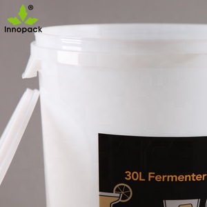 الجملة عالية الجودة 30L تخمير النبيذ البلاستيك برميل جعة مع حنفية - Product Image 5