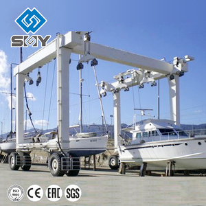 Grue à portique à pneus <span class=keywords><strong>en</strong></span> caoutchouc de 120 tonnes pour port, grue de levage de bateaux, élévateur de 25 tonnes avec un bon prix - Product Image 5