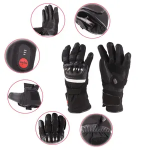 Gants de moto chauffants personnalisables d'excellente qualité pour les sports d'hiver ski pêche cyclisme voyage-pour les enfants