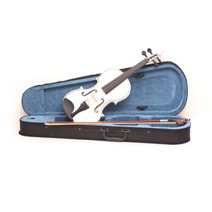 Violino Elettrico Bianco Fatto a Mano Più Economico in Vendita - Product Image 1