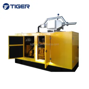 CE approved 80kw 100kva syngas wood gasifier generator
