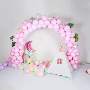 Kit Decorazioni per Festa Rosa Baby con Palloncini e <span class=keywords><strong>Striscione</strong></span> di Buon <span class=keywords><strong>Compleanno</strong></span> per Decorazioni Festa di <span class=keywords><strong>Compleanno</strong></span> per Ragazze - Product Image 4