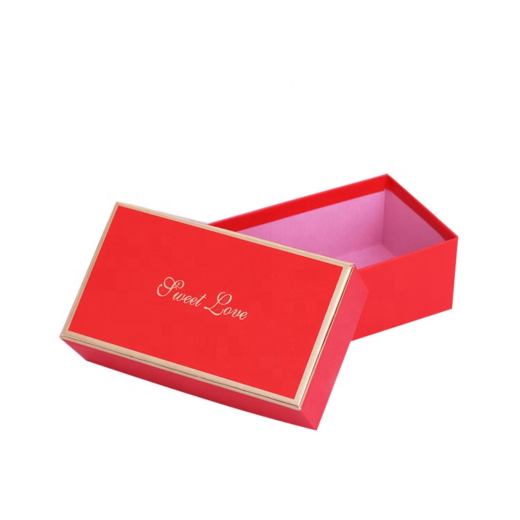 custom design logo print pack small magnetic business wedding thank you paper gift box