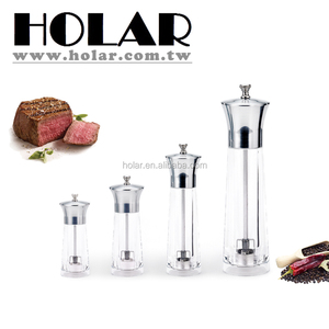 [Holar] ไต้หวันทำมือพริกไทยบดที่มีฝาปิดชุบโครเมี่ยม - Product Image 2
