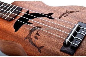 <span class=keywords><strong>Ukulele</strong></span> gravés avec belle image de dessin animé pour enfants, bon marché, <span class=keywords><strong>prix</strong></span> d'usine - Product Image 3