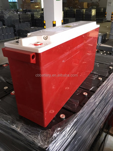 12 볼트 150ah 태양 전원 저장 배터리 전면 터미널 AGM 배터리 - Product Image 4