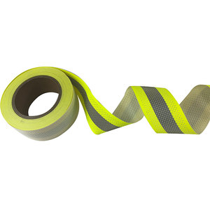 Bonne vente 305FR-7510 Perforé <span class=keywords><strong>FR</strong></span> double face réfléchissante bande de tissu - Product Image 2