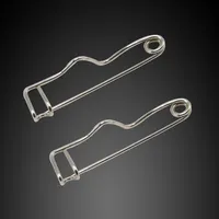 Produces durable safety pins for children