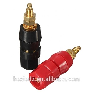 <span class=keywords><strong>HiFi</strong></span> מקצועי 4mm זהב מצופה אודיו מגבר רמקול עקידת הודעה בננה תקע מסוף - Product Image 6