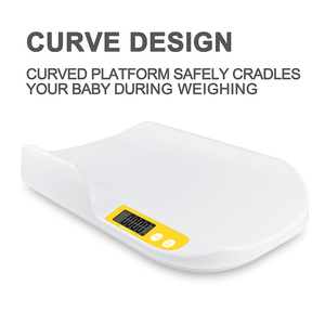 ABSプラスチックカーブセキュリティ高精度チャイルド電子デジタルベビースケール赤ちゃん体重計デジタルベビースケール - Product Image 2