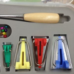 Quiki Mini multifunzione fai da te strumento per trapuntare accessori per cucire rilegatura per cucire Bias nastro creatore necessario per il ricamo - Product Image 5