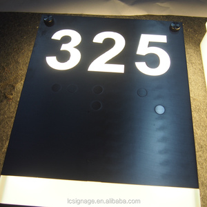 <strong>Best</strong> Selling Customized Stainless Steel Hotel Room Door <strong>Numbers</strong> <strong>House</strong> <strong>Number</strong>