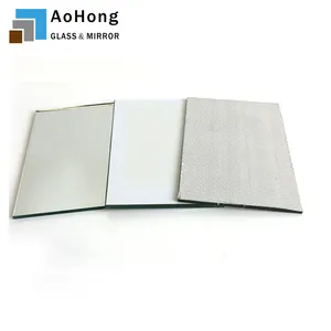 Full Length Wall Mirror Tiles 10 Inch x 4PCS Adhesive Mirror Tiles Frameless Full Body Glass Wall Mirrors for Home Gym